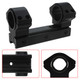 Tydeux 1 And 30Mm One Piece Scope Mount With Dual Rings Lock Down MultiBolt 3 Screw Scope Mount