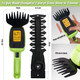 MAXUAN Grass Shear & Shrubbery Trimmer - 2 in 1 Handheld Hedge Trimmer