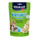 Vitakraft Drops Yogurt Drops Treat For Rabbits Guinea Pigs And Hamsters Made With Real Dried Yogurt And Whey Protein Vanilla Flavor With No Artificial Colors Flavors Or Preservatives 53 Oz Bag