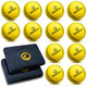 Orventa Soft Foam Baseballs Safe Indoor and Outdoor Practice Baseballs For Hitting Safety Baseball For Kids and Teenagers With Wrist Sweatbands Training Foam Balls For Hitting Throwing and Catching 12 Pack