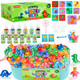 Urmywo Magic Water Elf Toy Kit For Kids Aqua Fairy Magic Gel Water Pets 12 Gels and 10 Molds Diy Squishy Maker Set Create Your Own Squishies Sensory Toys Crafts Water Toys Summer Gifts For Boys Girls