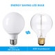 Torchstar 12Pack G25 Globe Led Bulb Vanity Light 5W 40W Eqv 350 Lm UlListed NonDimmable 5000K Daylight For Makeup Pendant Bathroom Dressing Room