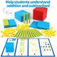Torlam 131 Pcs Base Ten Blocks Place Value Blocks Plastic Base 10 Math Manipulatives For 1St Grade Addition And Subtraction Games Math Counters And Cubes For Kids