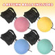 Artcreativity Foam Balls Set Of 4 225 Durable Rebound Balls With String Assorted Colors Fun Wrist Ball Toys For Kids Party Favors Carnival Prizes Gifts For Boys and Girls Indoor Play