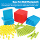 Torlam 131 Pcs Base Ten Blocks For Math Place Value Blocks Plastic Base 10 Math Manipulatives 1St Grade Math Counters Math Cubes Counting Cubes For Kids Kindergarten Math