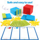 Torlam 131 Pcs Base Ten Blocks For Math Place Value Blocks Plastic Base 10 Math Manipulatives 1St Grade Math Counters Math Cubes Counting Cubes For Kids Kindergarten Math