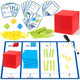 Torlam Base Ten Blocks For Place Value Counting Kindergarten Math Games Base 10 Math Manipulatives For 1St3Rd Grade Kids