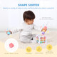Oook Montessori Toys For 1 Year Old 7 In 1 Learning Educational Kit With Sensory Bin Nesting Box 3 In 1 Educational Box Pounding Bench And Baby Stacking Cups