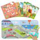 Qutz Talking Pen Book Set Learn To Read Sound Learning Toys With 8 Tap To Read 600+ Words and Fun Facts 6 Phonics Story 700+ Games Educational Toy For Kids 3+ Cardboard Version