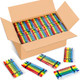 UranusandNo1 Crayons Bulk Individual Packs 50 Sets Of 4 Colors Bulk Crayons 4 Pack Mini Crayons For Kids Party Favors Small Crayon Packs For Restaurants Birthday Party Travel School Supplies 200 Count