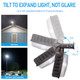 Torchstar 3Cct Led Barn Light Adjustable Dusk To Dawn Area Light With Photocell Update 150W/120W/100W Selectable Outdoor Security Flood Lighting Etl Listed Ip65 Waterproof 120277V Brown