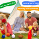 Urspasol Mini Sports Balls Set Of 6 Foam Balls For Kids 35 Inch Soft Ball For Toddlers 13 With Bag Includes Soccer Basketball Football Baseball Tennis And Volleyballs Throwing Toys For Babies