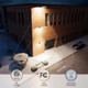 Torchstar 1181Inch 100W Led Barn Light 120277V Dusk To Dawn Area Lights With Photocell Outdoor Security Flood Lighting Etl Listed Ip65 Waterproof Aluminum Garage Yard 5000K Daylight Bronze