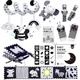 Starrykids Black And White Sensory Toys For Babies Montessori Toys For Babies High Contrast Baby Toys For Toddlers Kids Early Learning Newborn Brain Development Toys Baby Gifts