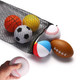 Urspasol Mini Sports Balls 28 Inch Set Of 6 Foam Ball For Kids Soft Balls For Toddlers With Bag Includes Soccer Basketball Football Baseball Tennis And Beach Ball Throwing Toys For Baby Boy And Girl