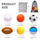 Urspasol Mini Sports Balls 28 Inch Set Of 6 Foam Ball For Kids Soft Balls For Toddlers With Bag Includes Soccer Basketball Football Baseball Tennis And Beach Ball Throwing Toys For Baby Boy And Girl