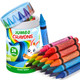UranusandNo1 24 Colors Jumbo Crayons For Toddlers 13 Non Toxic Large Crayon For Kids 24 Washable Big Crayons Coloring Art Supplies Birthday Gifts and Easter Basket Stuffers For Toddler Boys Girls Ages 35
