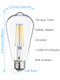 Torchstar Dusk To Dawn Light Bulbs Outdoor Sensor St19 Led Light Bulb Auto On/Off Photocell Automatic For Outdoor Lighting Ul and Fcc Listed E26 Base 2700K Soft White Pack Of 6
