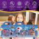 UranusandNo1 4 Sets Halloween Reusable Sticker For Toddlers 13 Activities Crafts For Kids 24 Removable Jelly Stickers For Girls Boys 35 Travel Toys Holiday Gifts Halloween Basket Stuffers