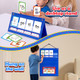 Torlam Spanish Learning Word Building Pocket Chart For Kids Spanish Vocabulary Games Toddler Flash Cards Sight Words Flashcards Languages Spelling Reading Phonics Games For Kindergarten Preschool