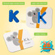Coogam Numbers And Alphabets Flash Cards Set Abc Wooden Letters And Numbers Animal Pattern Board Matching Puzzle Game Montessori Educational Learning Toys For Preschool Kids Age 3 4 5 Years