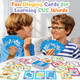Torlam Phonics Games For Kids Cvc Word Games Learn To Read Spelling Reading Sight Word Flash Cards Speech Therapy Toys Kindergarten Classroom Must Have Learning Activities Homeschool Supplies