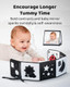 Infinno Black And White Baby For Newborn Tummy Time and Sensory Toys Soft Montessori Toy For Infant Visual Stimulation Brain Development and Early Learning High Contrast Toys For 06 Months
