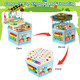Vomocent Wooden Activity Cube For 1 Year Old Kids Educational Learning Bead Maze For Toddler Age 13 Developmental Montessori Toys For 1236 Months Boys Girls