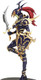 Thunder Tech Card Game Equal Arts Black Luster Soldier Figure