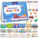 Urmywo Montessori Preschool Busy Book For Toddlers Ages 35 Preschool Learning Activities With Tracing Matching and Coloring Travel Activity Learning Book For Car Rides And Quiet Time