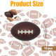 Urspasol 12/30/60Pack Mini Football Stress Balls Soft Foam Football For Kids Small Squeeze Sport Balls Party Decorations Favors Goodie Toy and Anxiety Relief Hand Exercise School Rewards 60