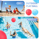 Civaner 2 Pack 5 Inch Dodgeball Balls Red and Blue Playground Dodgeballs Small Playground Ball For Kids Teens Adults Pvc Gym Sports Ball For Outdoor Yoga Four Square Pe Games Recess Exercise Play