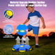 Daimeitec Magic Bouncing Ball Magic Metaball Children Bouncing Ball ParentChild Interaction Dual Form Freely Switchable Magic Metaball Flying Saucer With 6 Light Blue