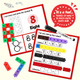 Torlam Math Cubes Math Manipulatives Activity Set Counting Toys Snap Linking Cube For Kids Kindergarten Learning Activities