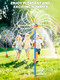 Terramus 59 Windmill Water Sprinkler For Kids Summer Toys 360 Spinning Splash Water Toy Upgraded Double Sided With 6 Blades Outdoor Backyard Games Summer Fun For Boys Girls Dogs and Garden Watering