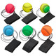 Playbees Wrist Baseballs Neon Reactive 12 Pack Practice Sports Balls For Fun Outdoor Activity For Kids Spring Training Party Favor Baseball Season Sports Team Party Bag Filler