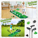 Terramus Upgraded Kids Toy Golf Set With Dinosaur Automatic Golf Returner Led Light Up Night Golf Balls 3 Clubs Putting Mat 38 Toddler Mini Golf Games Indoor Outdoor Sports Toys For Boys Girls