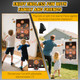 Terramus Axe Throwing Target Game Set Electronic Scoring Throwing Game Toys Gifts For Kids Age Of 310+ Years Old Boys and Girls Backyard Indoor and Outdoor Yard Carnival Sport Party Play Game