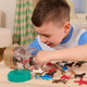 Terra By Battat 60 Pieces Sea Animals In Tube Realistic Mini Sea Animal Toys Sharks Dolphins Penguins Turtles Crabs and Starfish For Toddlers and 3+ Years