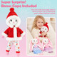 Urmywo Ballerina Doll Stuffed Animals Girl Toys Age 38 Bunny Stuffed Animal Ballet Dress Up Doll Kids Pretend Play With 4 Set Clothes Cape Plush Bag 3 4 5 6 7 8 Year Old Girl Gifts Dance Recital Gifts