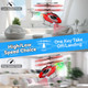 Terramus Rc Helicopter Remote Control Helicopter With Light Fixed Height OneTouch Takeoff Indoor Rc Airplanes Ideal Party Gifts For Boys And Girls