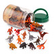 Terra By Battat 60Pcs Farm Animals Toy Tube Mini Plastic Barnyard Animal Figurines For Kids Includes Cow Pig Goat Sheep and More Educational Playset For Toddlers Ages 3+
