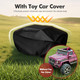 Tohonfoo Kids RideOn Toy Car Cover 52 X 26 X 22 Inch Waterproof Utv Black