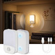 wowatt Rechargeable Night Light Motion Sensor, Magnetic Battery Night Light 2 Packs 3000K/4500K/6500K LED Motion Sensor Nightlight for Travel, Bathroom, Stairs, Cruise, Hallway