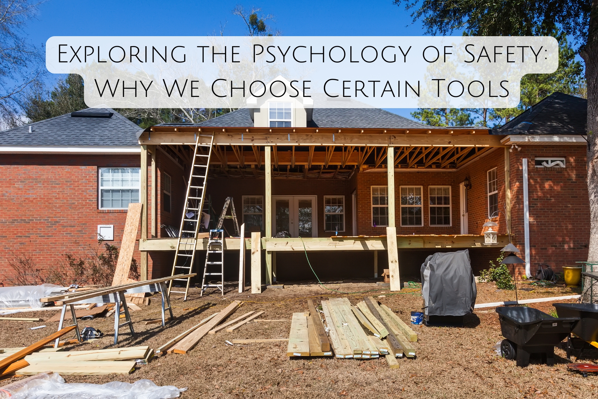 Exploring the Psychology of Safety: Why We Choose Certain Tools - Chimiya