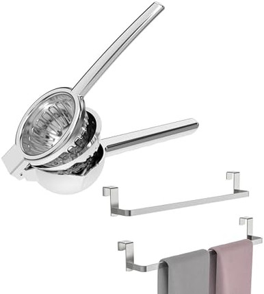 2-In-1 Lemon Squeezer Lemon & Citrus Juicer Squeezer Stainless ...