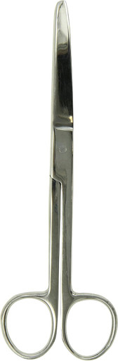 2 Operating Surgical Scissors 5.5 Straight & Curved Sharp Blunt SuperCut German