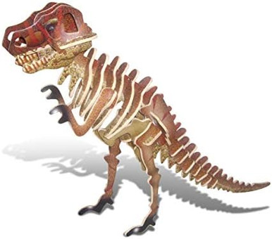 Puzzled Tyrannosaurus Wooden 3D Puzzle Construction Kit B00IMBNWMC