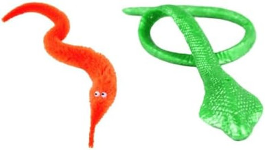 Red Worm Magic Thread Milesmagic Twisty Worm And Snake Charmer Invisible Thread String ...
