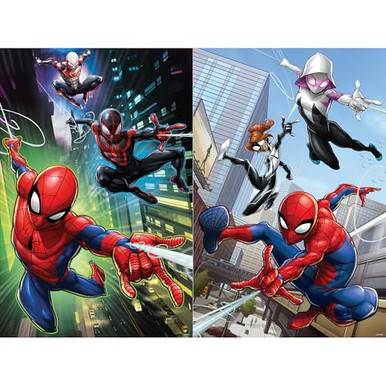 Prime 3D Marvel Spider-Man 300 Piece 3D Jigsaw Puzzle 2-Pack For Adults ...